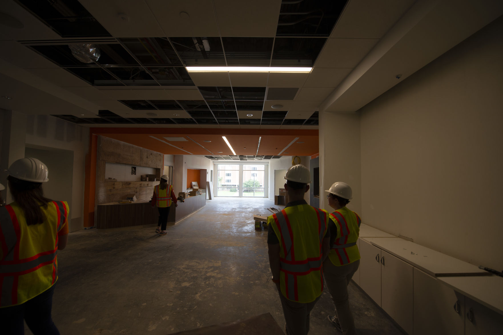 Office area, UT Student Union Tour - August 7, 2018